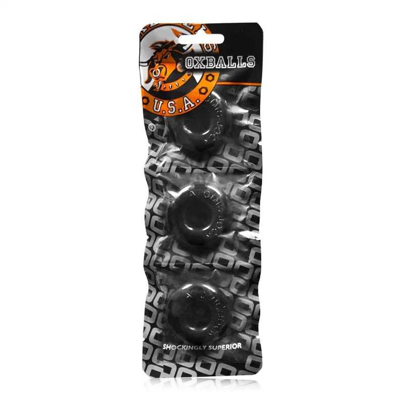 Oxballs - Ringer of Do-Nut 1 3-pack Black - Image 4