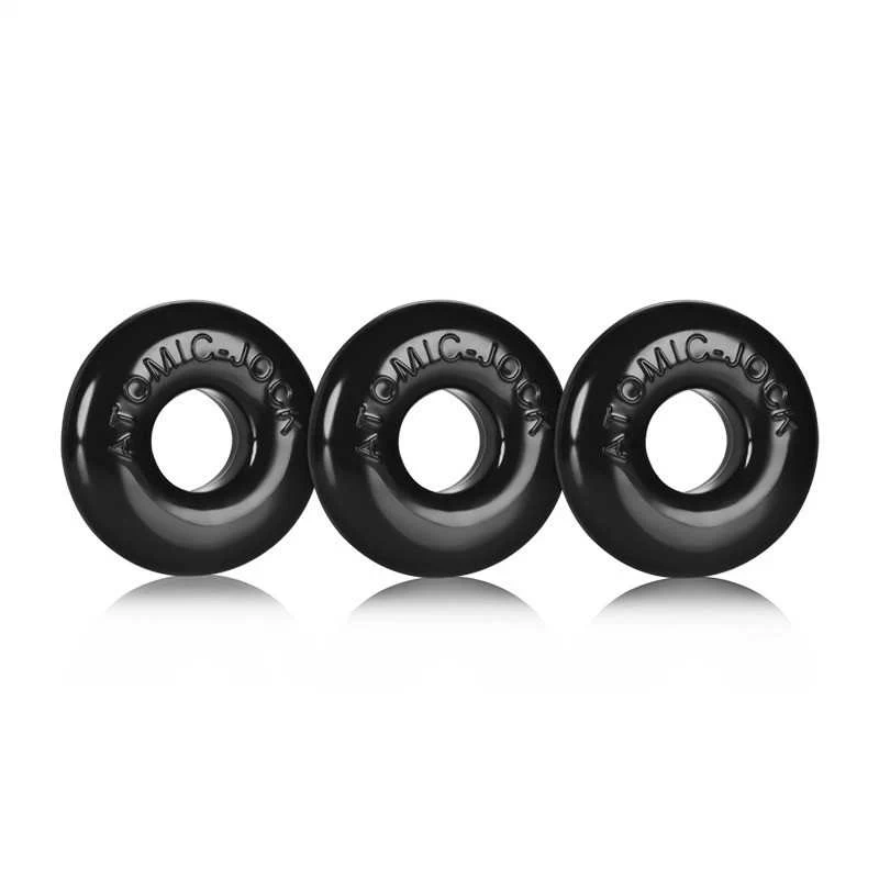 Oxballs - Ringer of Do-Nut 1 3-pack Black