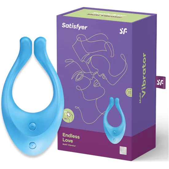 Paaride vibraator Satisfyer Endless Love (helesinine)