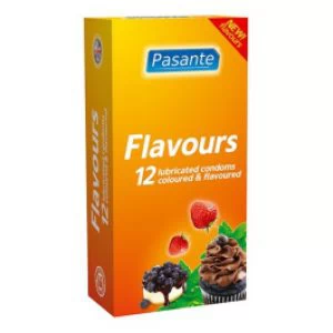 Pasante kondoomid Flavours 12tk