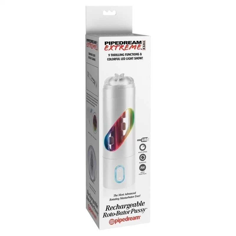 PDX - Rechargeable Roto-Bator Pussy - Image 6