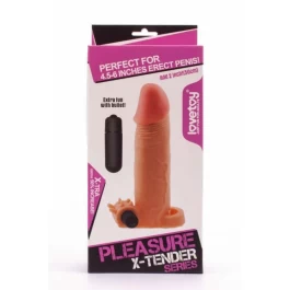 Peenisemansett vibratsiooni ja pikendusega X-tender 2