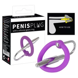 Peenisetapp silikoonrõngaga, 8mm