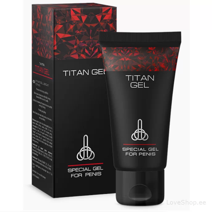 Peenist suurendav & erektsiooni parandav geel Titan