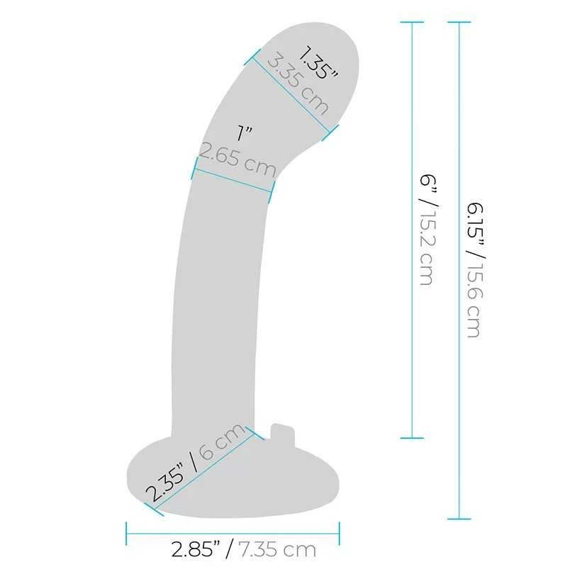 PEGASUS - 15,24cm P-Spot/G-Spot Peg & Harness Set - Image 7