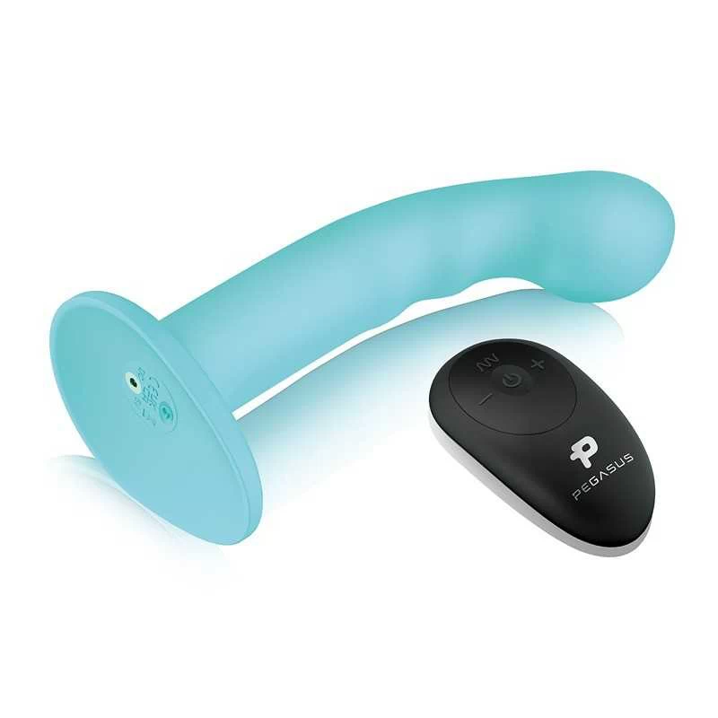 Pegasus - 15,24cm Remote Control Ripple P-spot G-spot Silicone Peg With Harness - Image 3