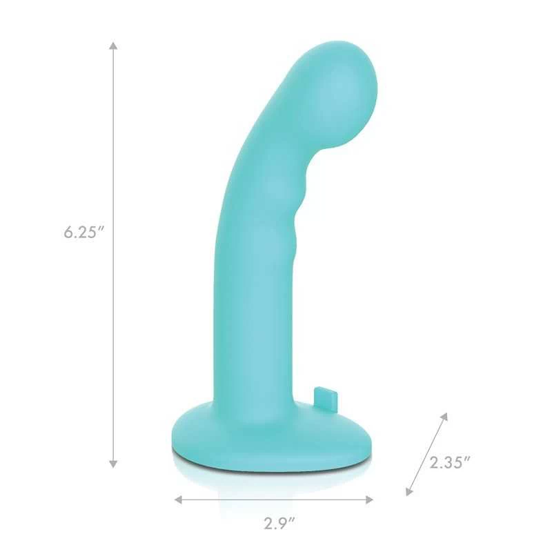 Pegasus - 15,24cm Remote Control Ripple P-spot G-spot Silicone Peg With Harness - Image 6