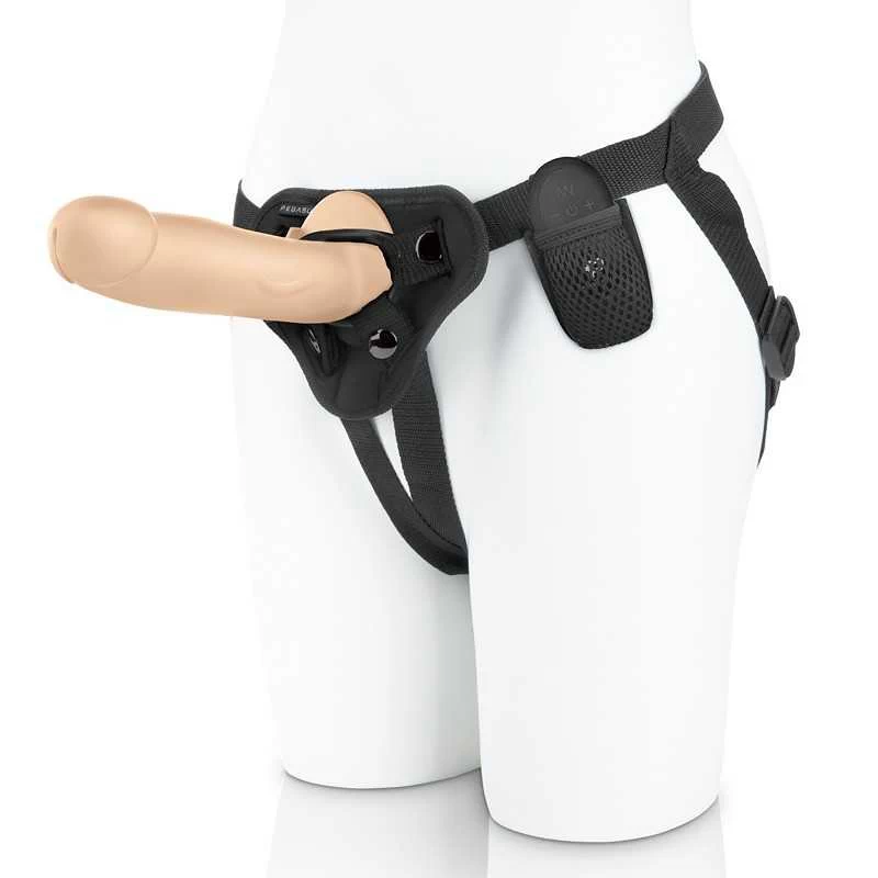 Pegasus - 20,32cm Realistic Silicone Dildo With Harness and Remote Control Included - Image 2