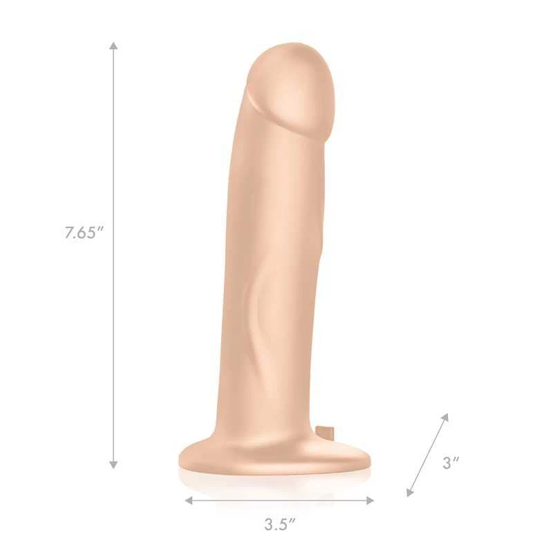 Pegasus - 20,32cm Realistic Silicone Dildo With Harness and Remote Control Included - Image 5