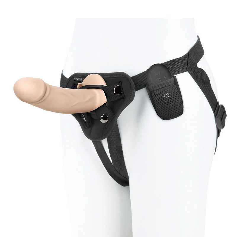 PEGASUS REALISTIC DILDO AND HARNESS SET - Image 2