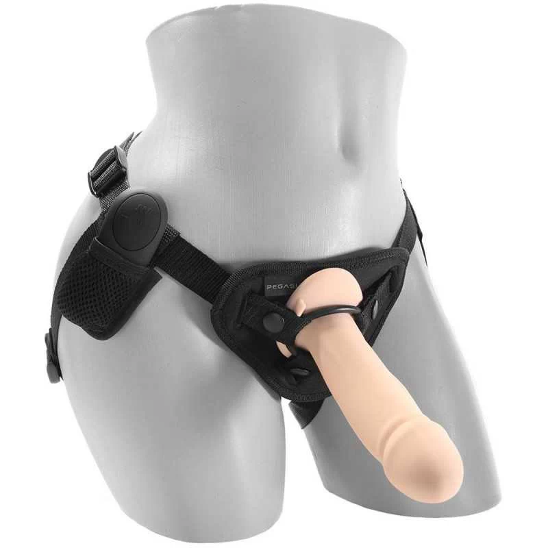 PEGASUS REALISTIC DILDO AND HARNESS SET - Image 3