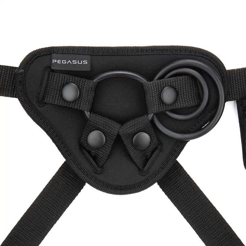 PEGASUS REALISTIC DILDO AND HARNESS SET - Image 10