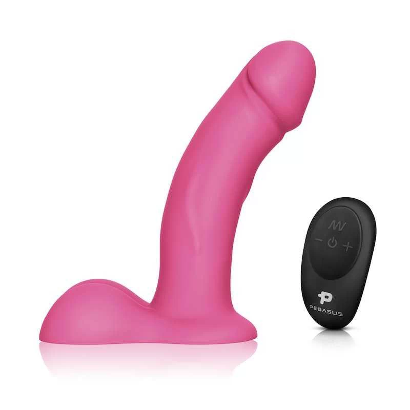 PEGASUS REALISTIC DILDO WITH BALLS AND HARNESS SET - Image 4