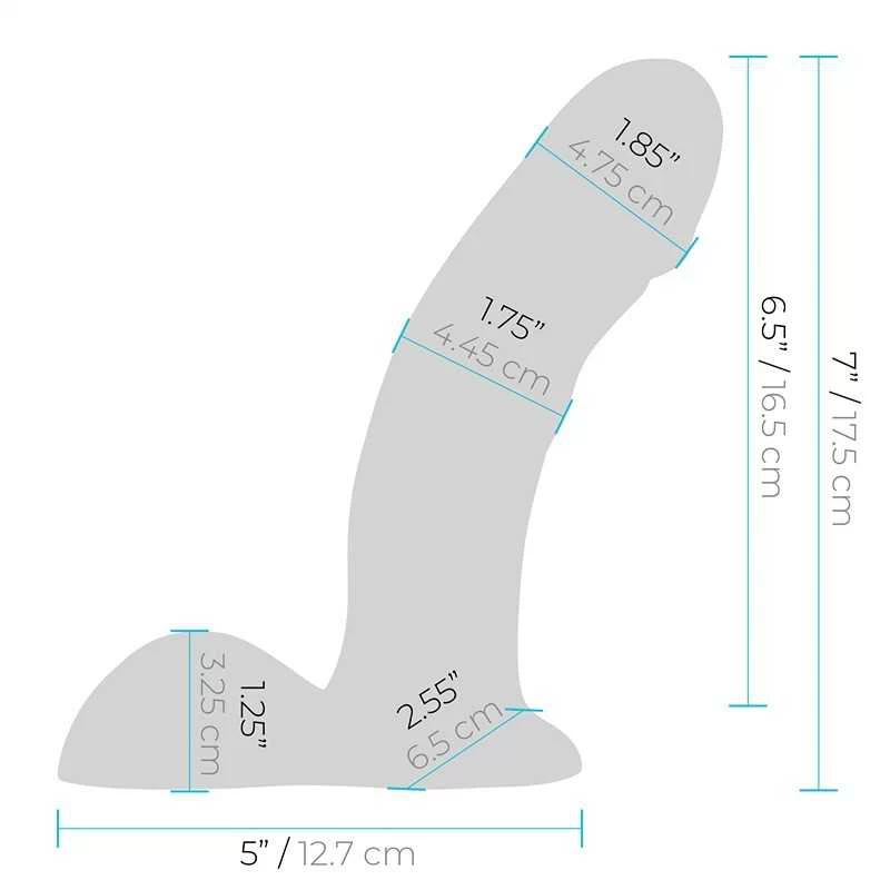 PEGASUS REALISTIC DILDO WITH BALLS AND HARNESS SET - Image 7