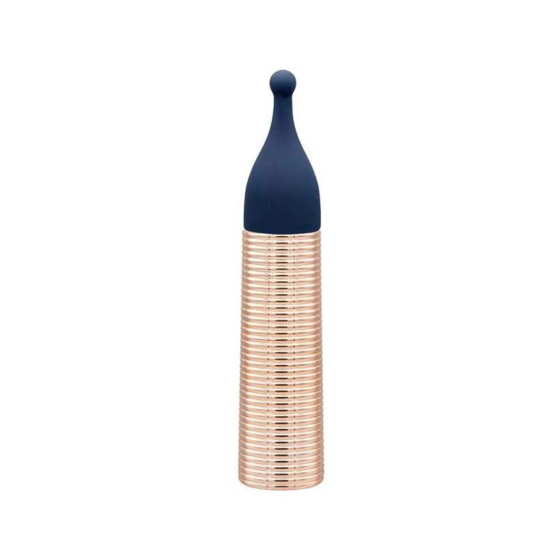 PILLOW TALK - SECRETS CHOICES 6 PIECE MINI MASSAGER SET NAVY BLUE&ROSE GOLD - Image 6