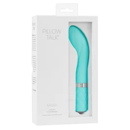 Pillow Talk türkiisroheline vibraator Sassy