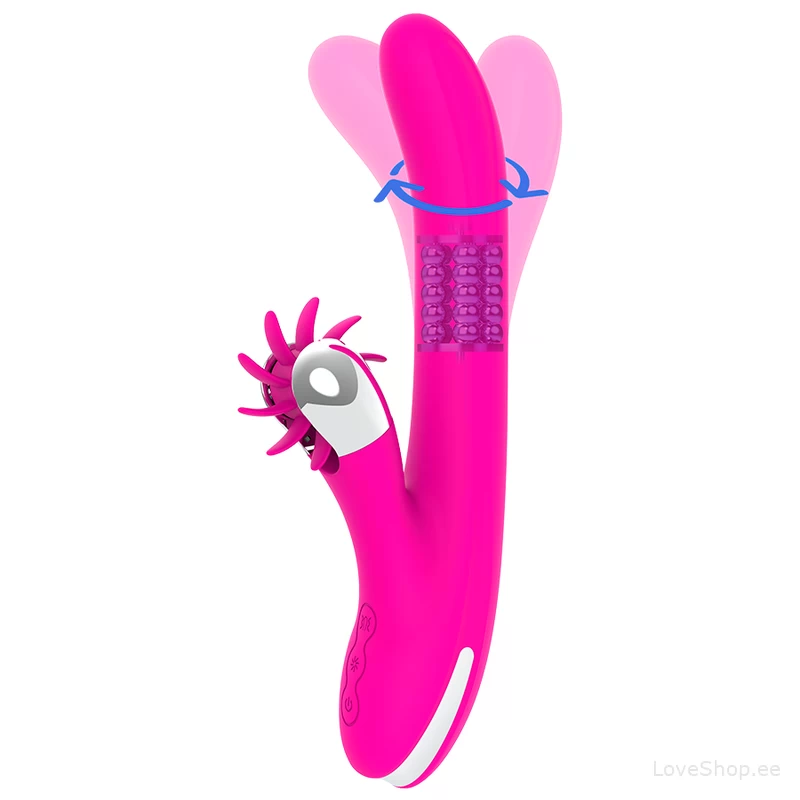 Pöörlev rabbitvibraator Diversia Rotation