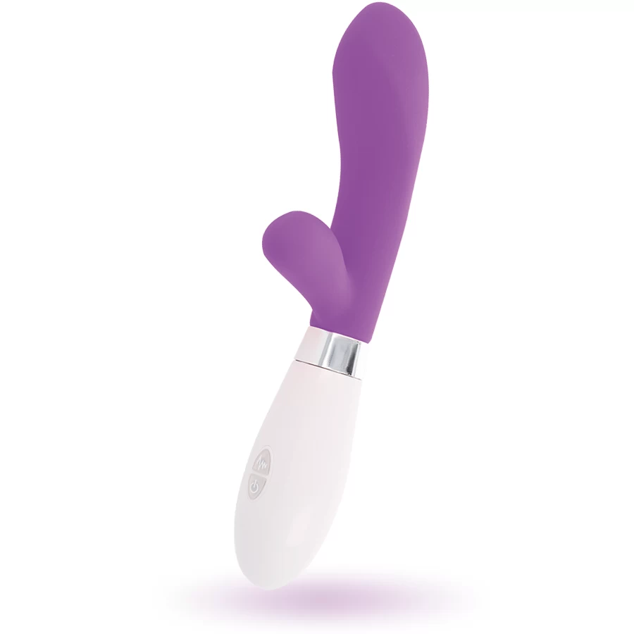Rabbitvibraator Glossy Jackson (lilla)