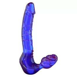 Rihmadeta strap-on, sinine