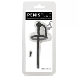 Rõngaga Piss Play peenisetapp koos stopperiga