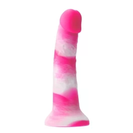 Roosakirju dildo Colours Pleasures Yum 8"