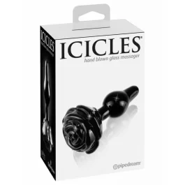 Roosikujulise otsaga must anaaltapp Icicles 77
