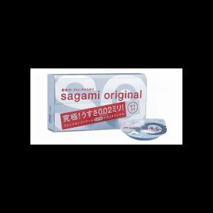 SAGAMI ORIGINAL 0.02 MAAILMA ÕHEMAD LATEKSIVABAD KONDOOMID 2 TK