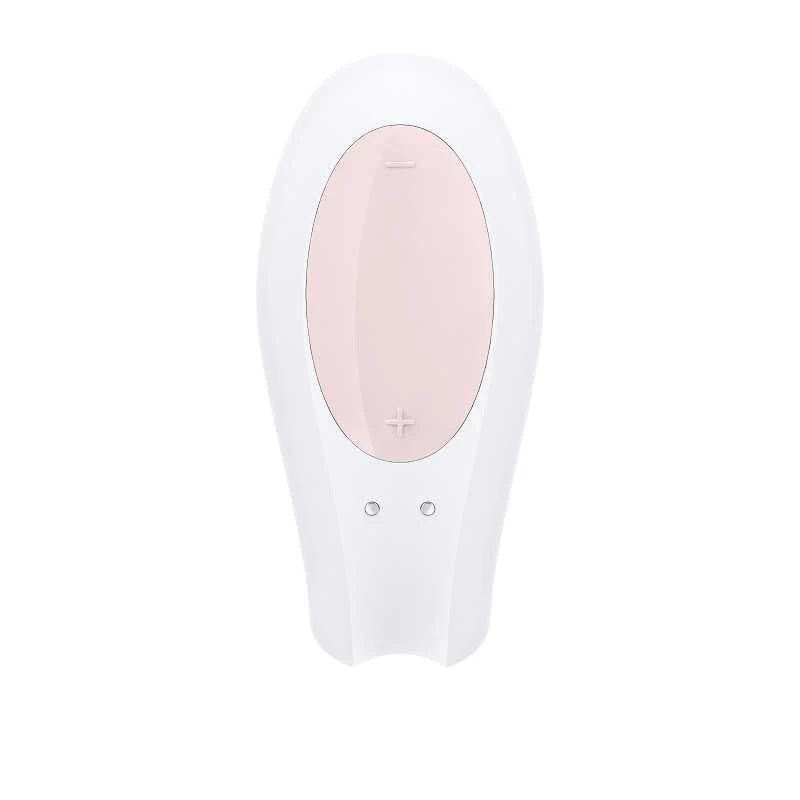 SATISFYER - DOUBLE JOY WHITE - NUTIKAS PAARIVIBRAATOR - Image 3