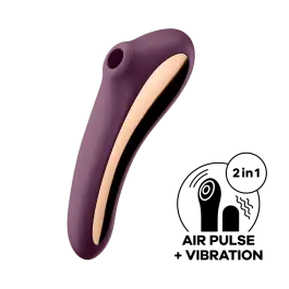 Satisfyer Dual Kiss punane