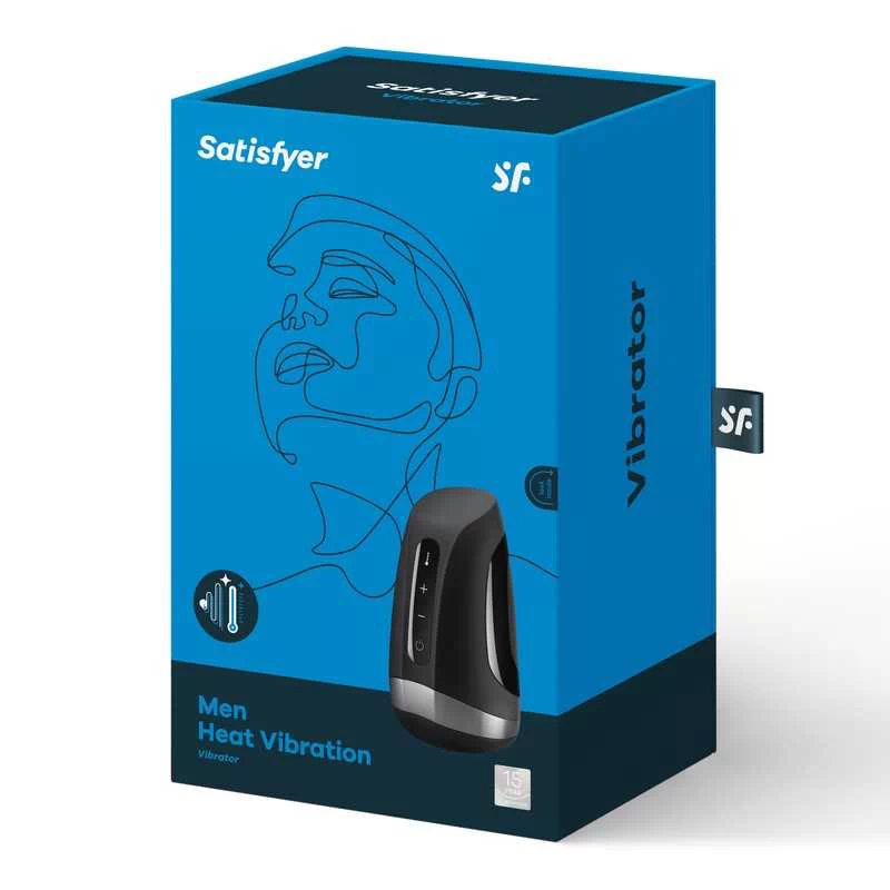 SATISFYER - HEAT VIBRATION MEN MASTURBATOR - Image 3