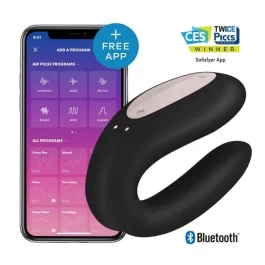 Satisfyer must paarivibraator Double Joy