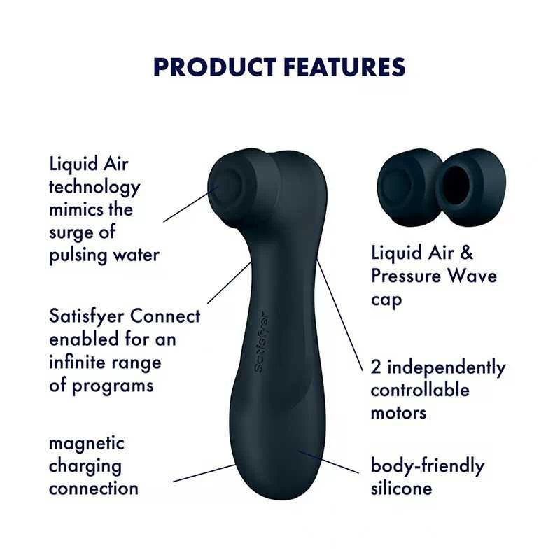 Satisfyer - Pro 2 Generation 3 App Controlled - Black - Image 3