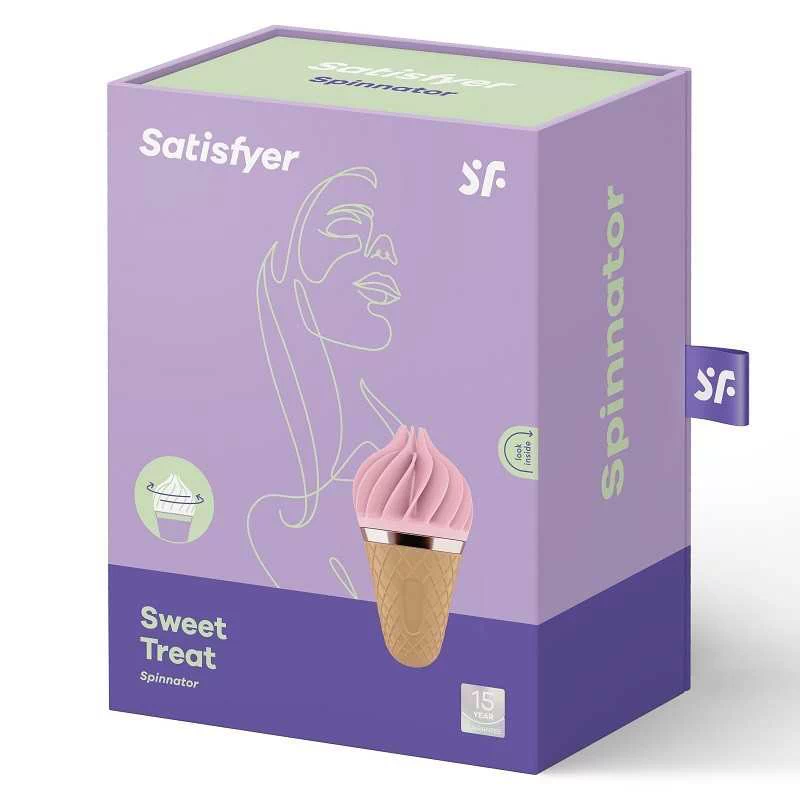 SATISFYER - SWEET TREAT SPINNATOR ROOSA - Image 2