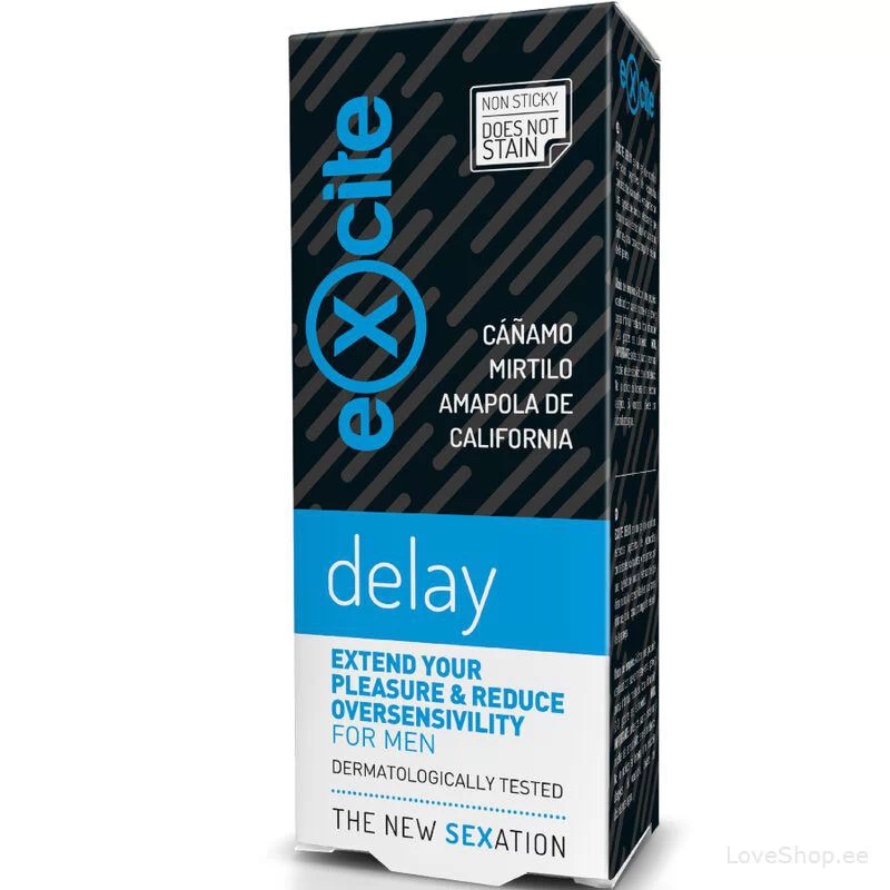 Seemnepurset edasi lükkav geel Excite Delay