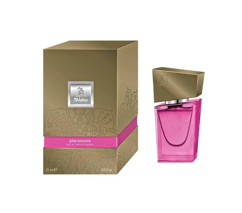 Shiatsu-pink naiste parfüüm feromoonidega 15 ml