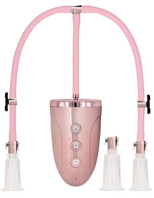 Shots Toys Pumped Automatic Rechargeable Clitoral & Nipple Pump Set