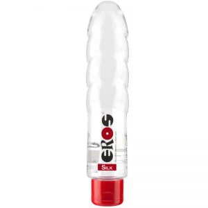 Silikoonbaasil Eros Silk dildo-libesti