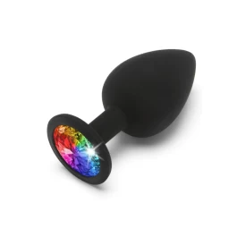 Sillerdava kiviga anaaltapp Rainbow Booty Jewel L