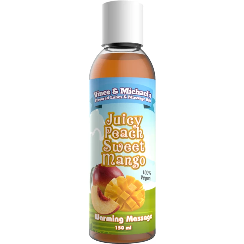 Soojendava efektiga massaažiõli (virsik & mango)