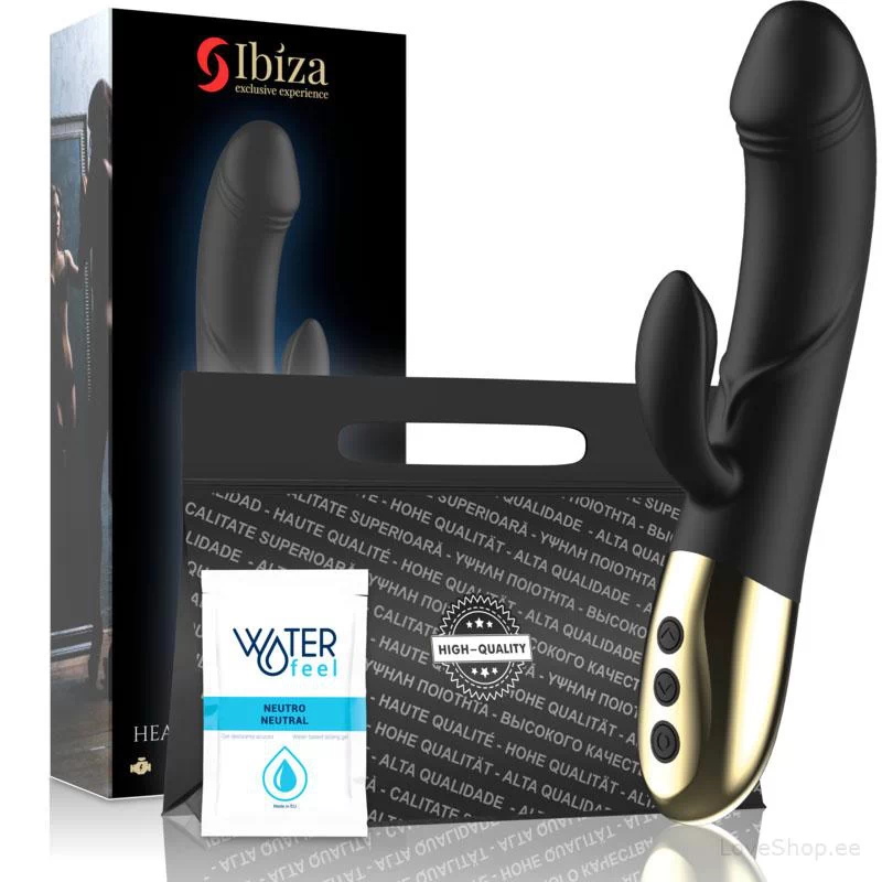 Soojendusega rabbitvibraator Ibiza