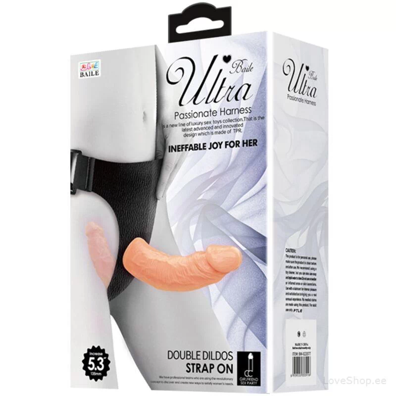 Strap-on Baile Passionate Harness Double Dildo