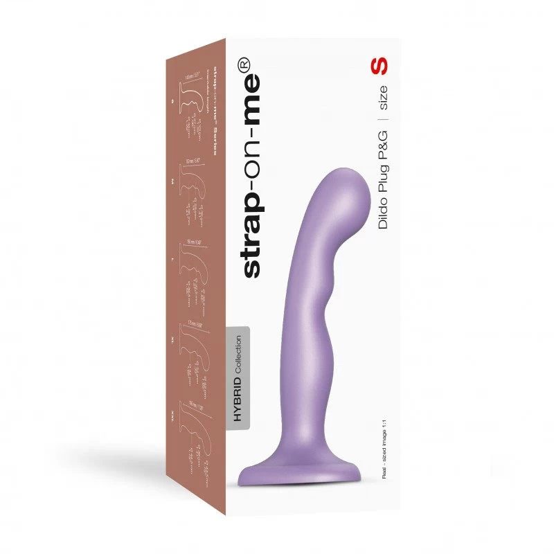 Strap-On-Me - Dildo Plug P&G Metallic Lilac S - Image 4