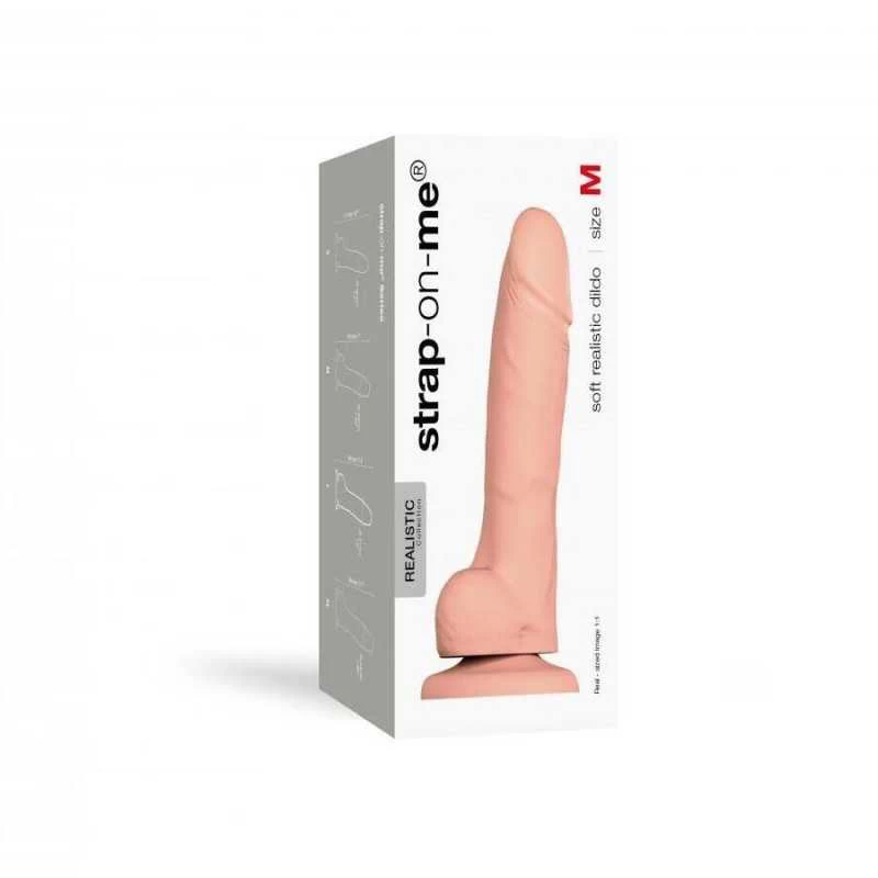 STRAP-ON-ME - DILDO WITH SUCTION CUP VANILLA M - Image 3