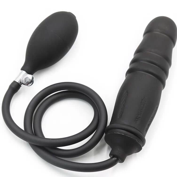Täispuhutav Anaaltapp Dildo Koos Pumba Silikoon