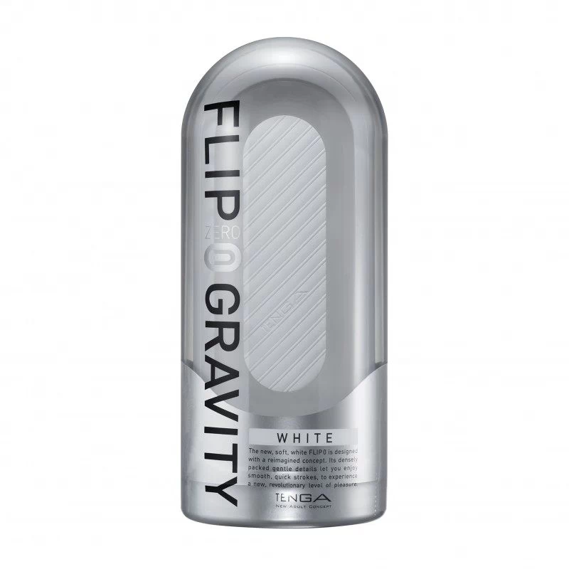Tenga - Flip Zero (0) Gravity White Masturbaator - Image 2