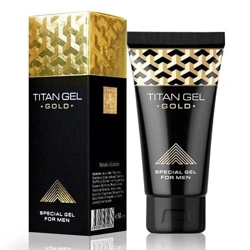 Titan Gel Gold - Special Gel For Men / Seksuaalset jõudlust tõstev geel meestele