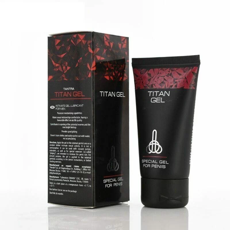 Titan Gel Red - Spetsiaalne geel mehele
