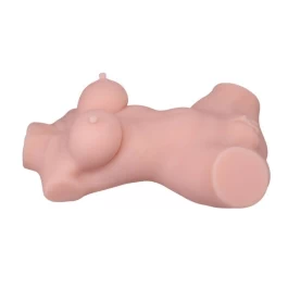 Torsokujuline masturbaator Double Hole 3DII