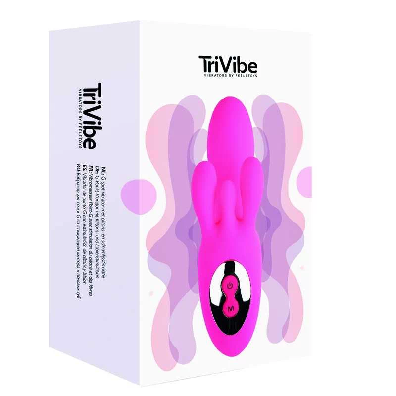 TRIVIBE G-PUNKTI VIBRAATOR LABIA JA KLIITORI STIMULATSIOONIGA - Image 5