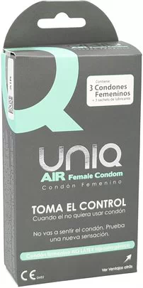 Uniq Air naiste kondoomid (3 tk)